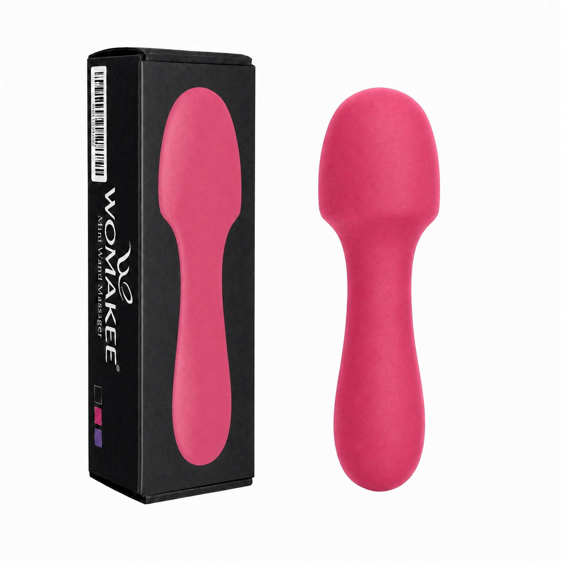 womakee Mini Wand Massager - Rose Pink